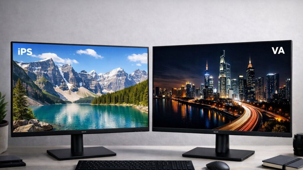 Panel IPS vs VA Monitor Xiaomi 2K: cuál elegir